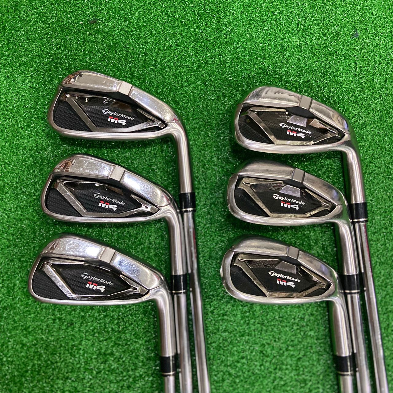 テーラーメイド M4 アイアン 7本セット (#5~#9 Pw Aw) Taylormade M4