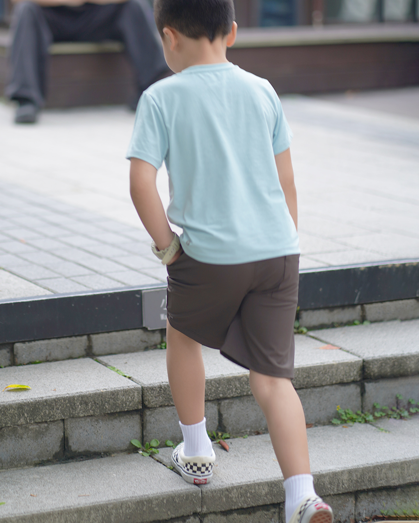 Kids Tee鼠尾草+Kids Shorts濃縮 2