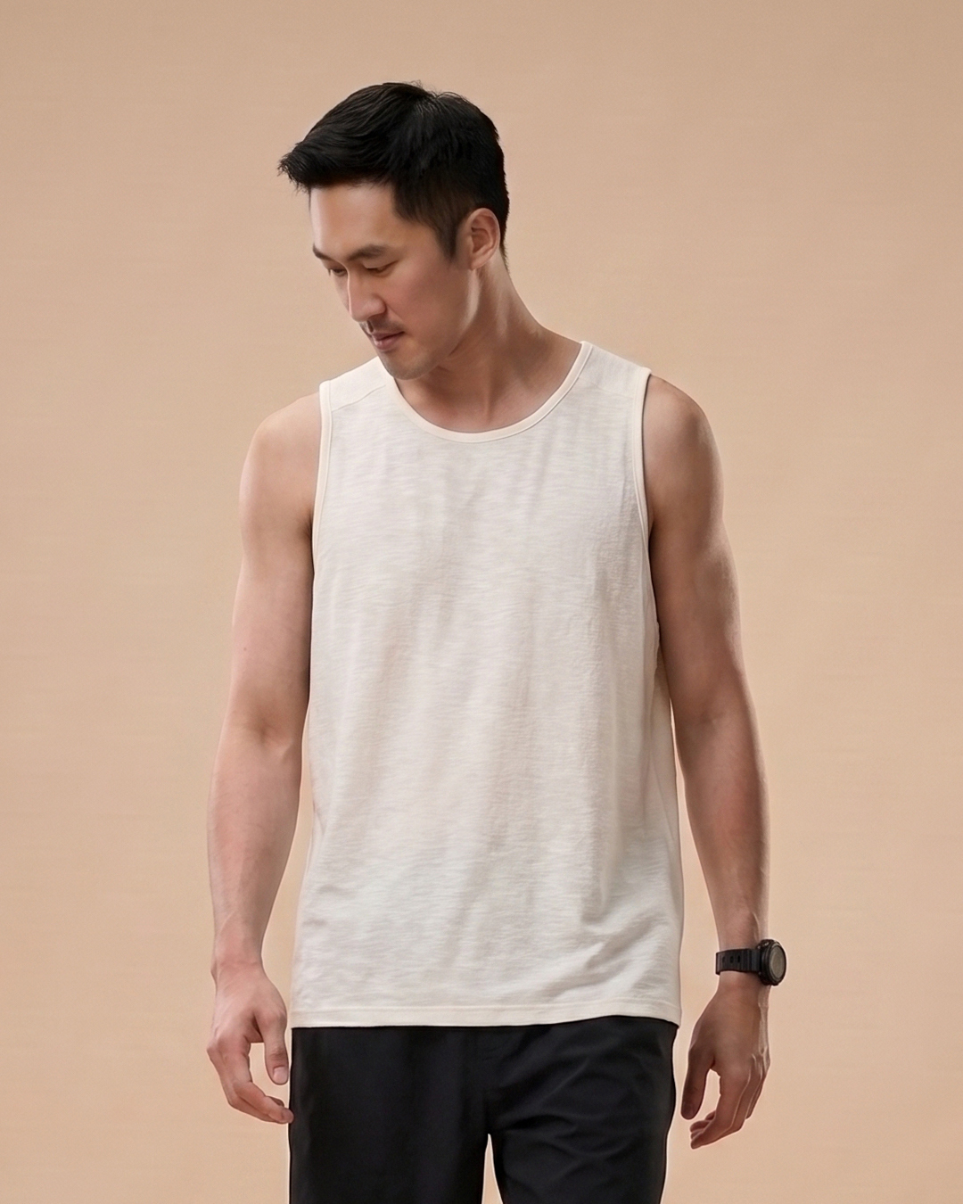 Cover Homme Tank沙漠白1