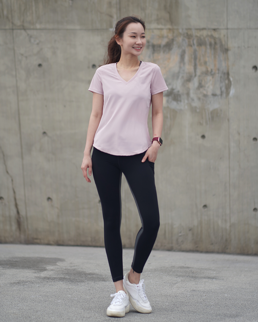 PSD Ice Tee 櫻花粉3