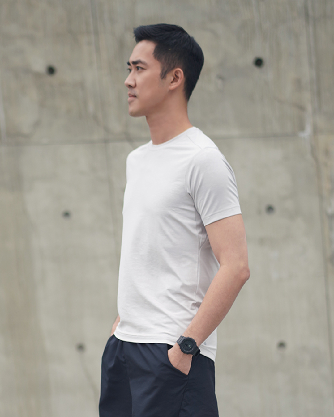 Cover Homme Tee 象牙灰2