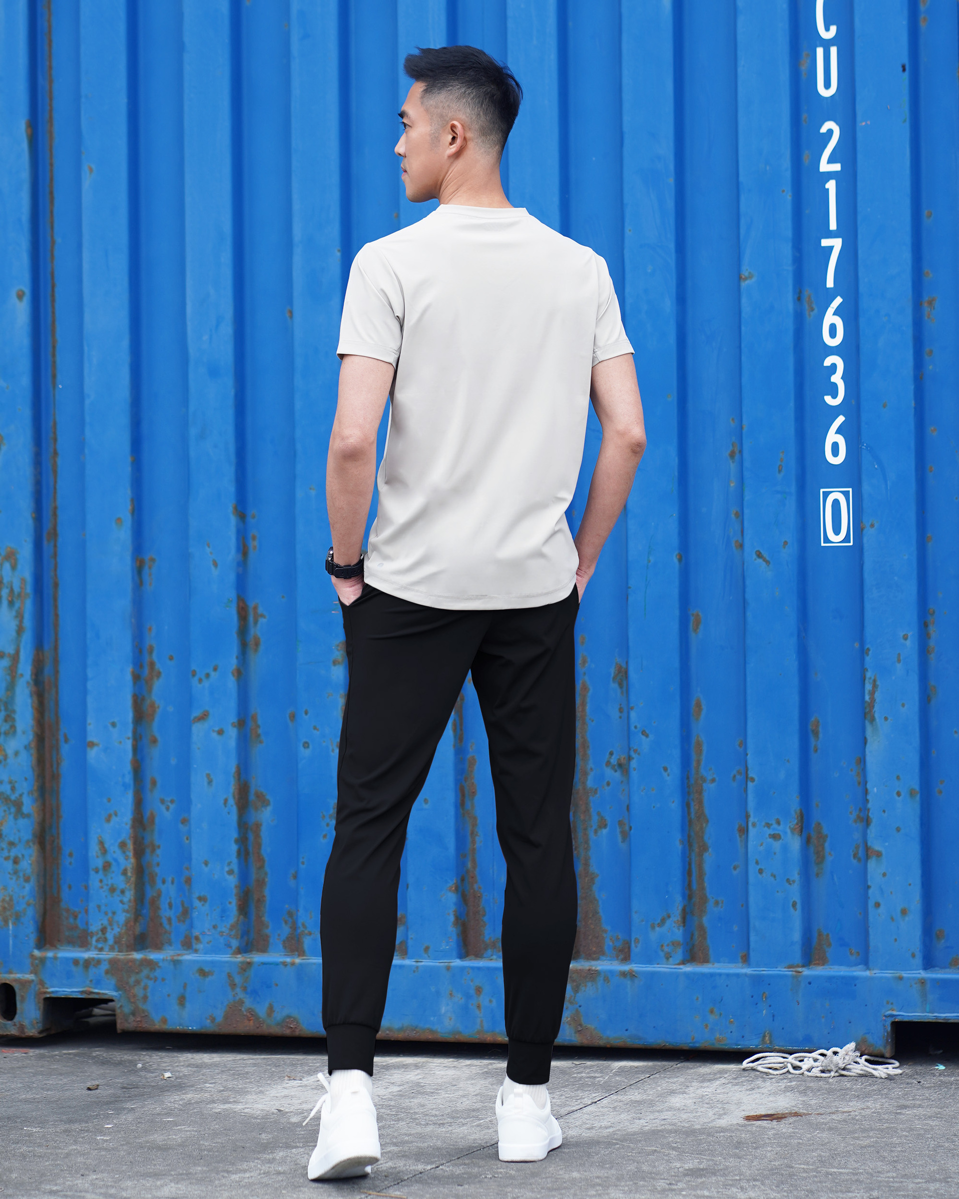 PSD Homme Ice Tee 晨曦灰7