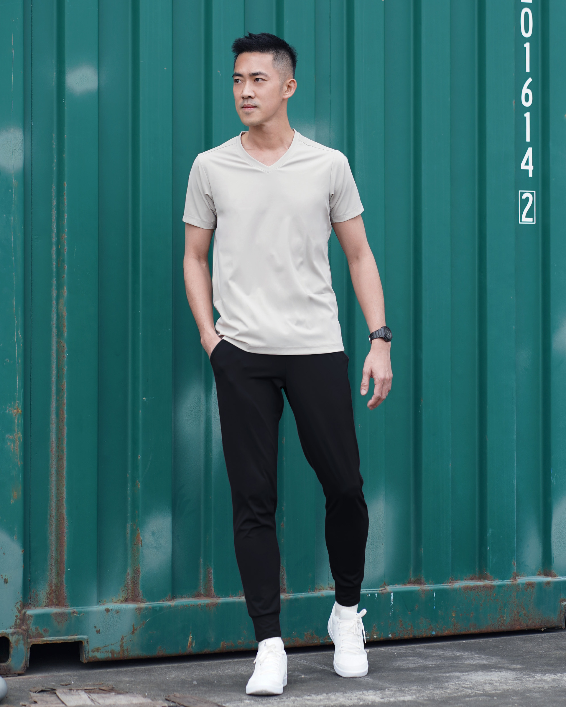 PSD Homme Ice Tee 晨曦灰4