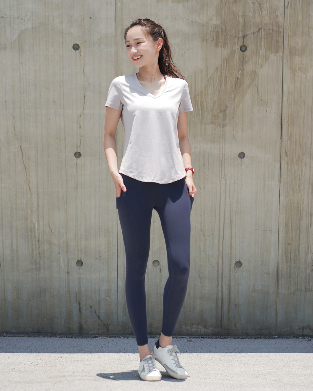 Vneck 象牙灰 (2)