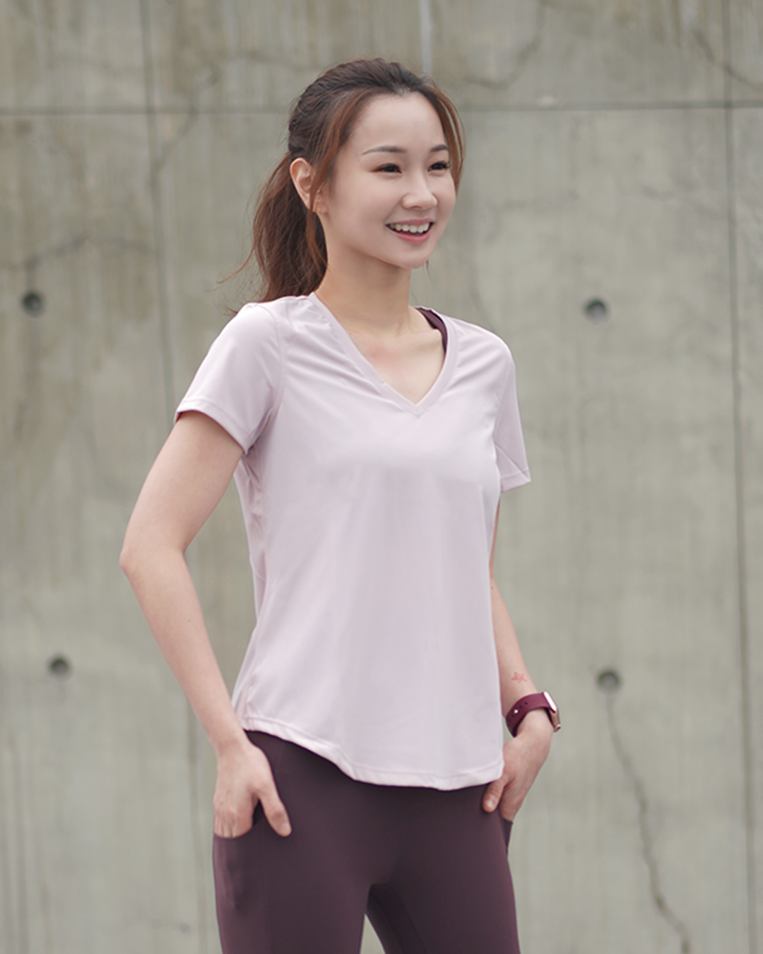 Cover Ice Tee 櫻花粉1