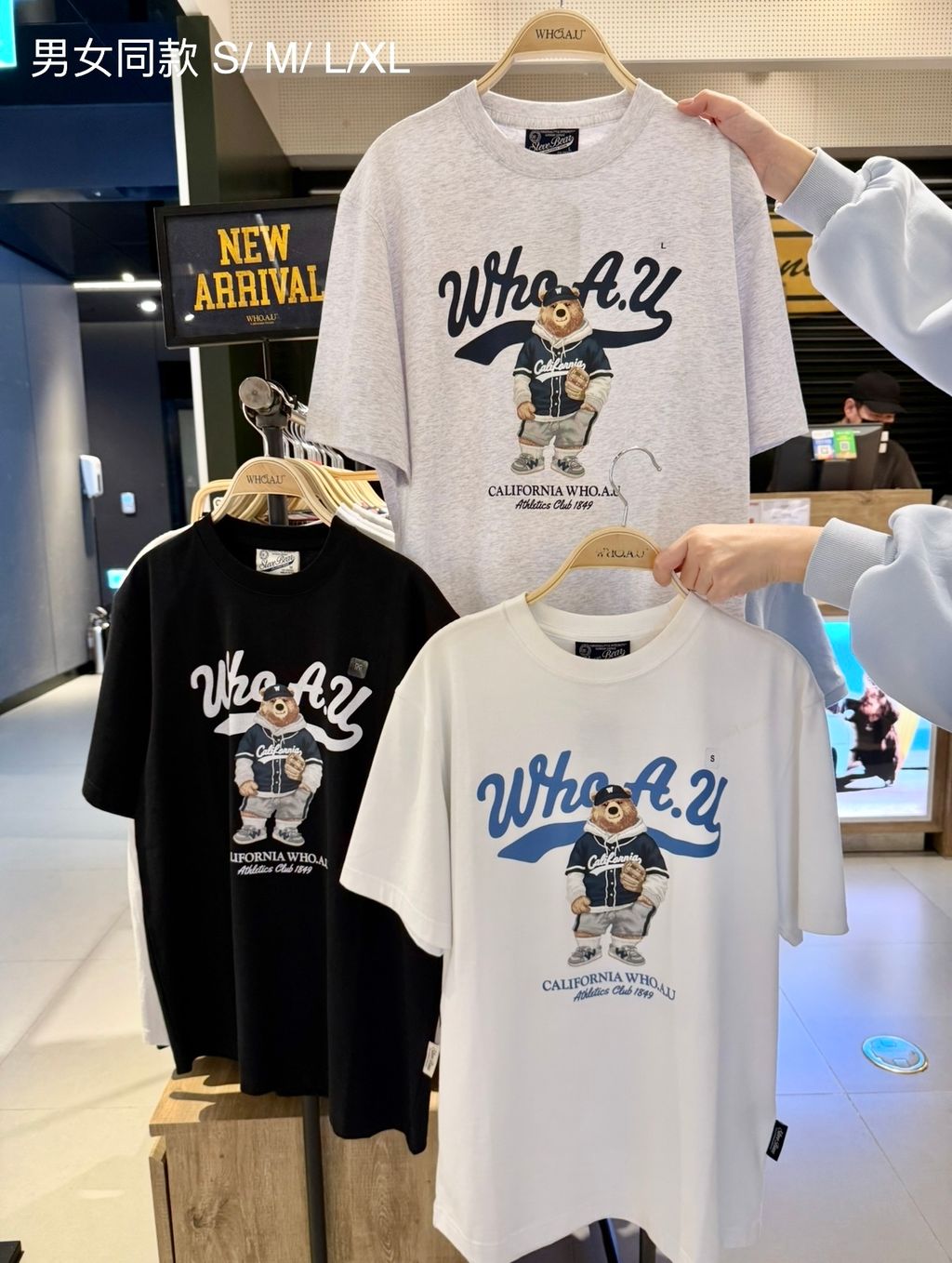 【韓国WHO.A.U フーアーユー】Steve Photo T-Shirt Steve Photo T-Shirt[B] - 후아유닷컴