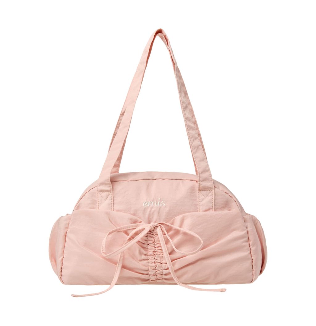 【EMIS】 NYLON SHIRRING POCKET DUFFLE BAG /追跡付 EMIS】Nylon Shirring Pocket Duffle Bag – DOAKA