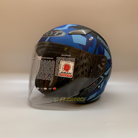 Kyt Nfj Honda White Demon Ft Garage Your Number 1 Helmet Store
