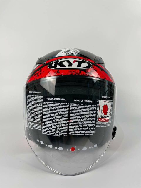 Kyt Nfj Honda Red Demon Ft Garage Your Number 1 Helmet Store
