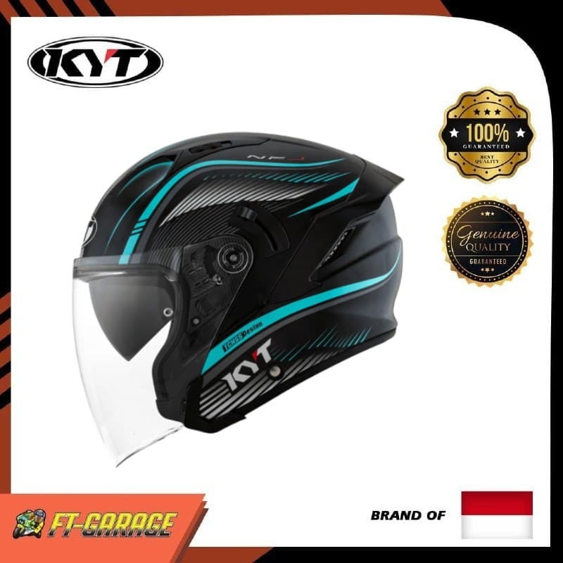 KYT NFJ RADAR AQUA BLUE – FT GARAGE 