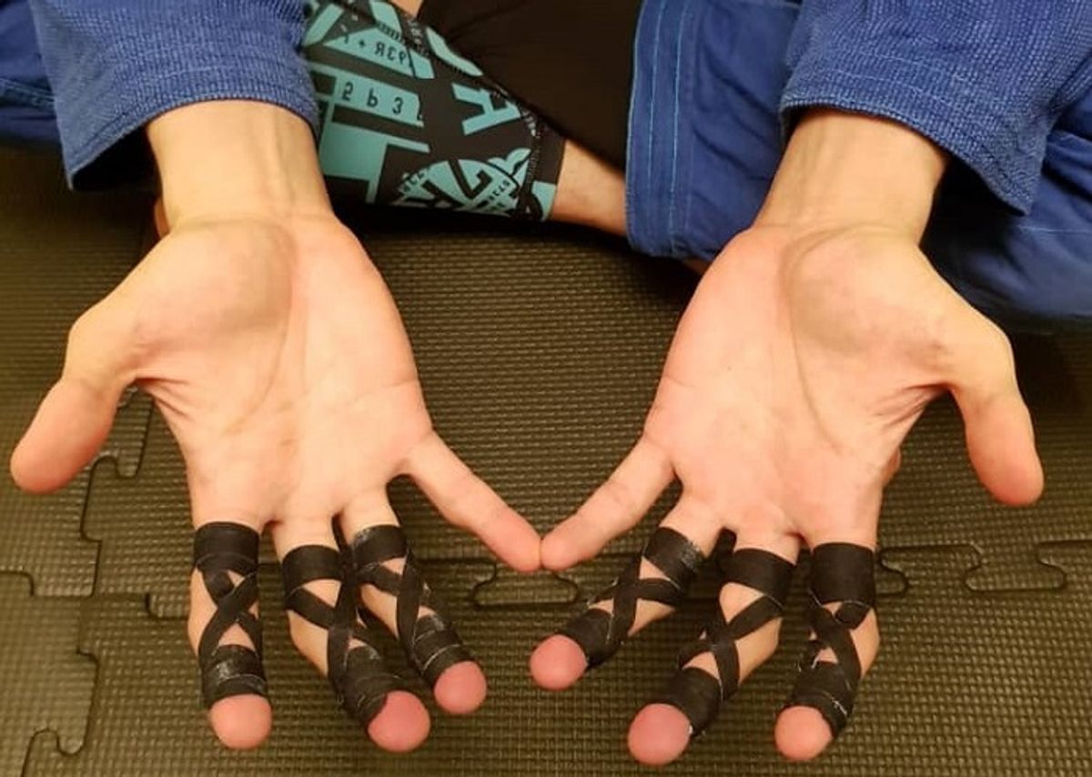 3 Different Ways To Tape Your Fingers For BJJ