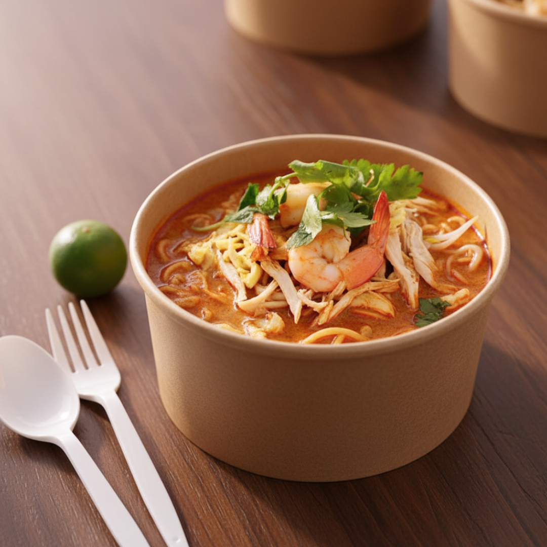 Sarawak Laksa (Yellow Noodle)