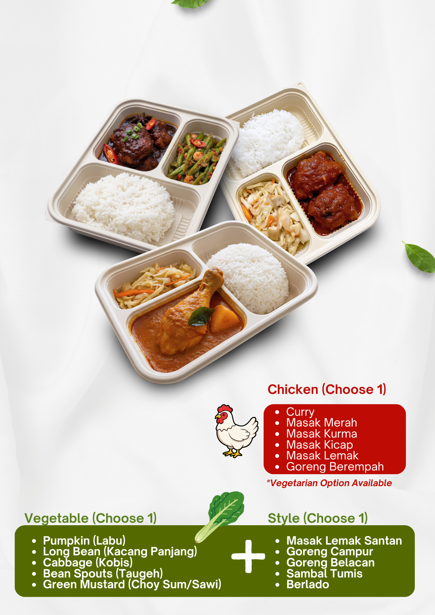 Ayam Masak Merah Bento