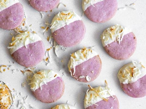 White Chocolate - Yam coconut cookies.2