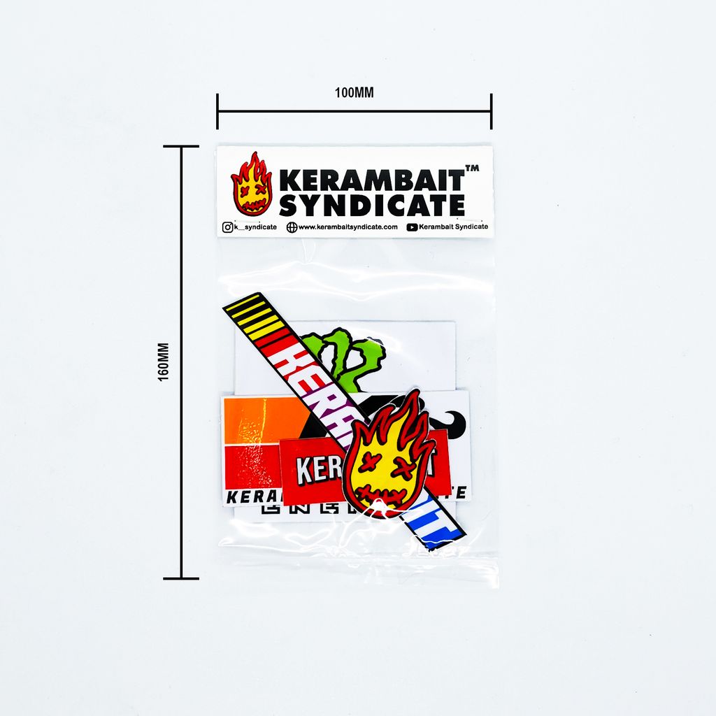 KERAMBAIT ENERGY Sticker Pack Size 2