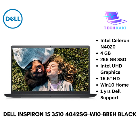 Dell Inspiron 15 3510 4042SG-W10-BBEH Black 
