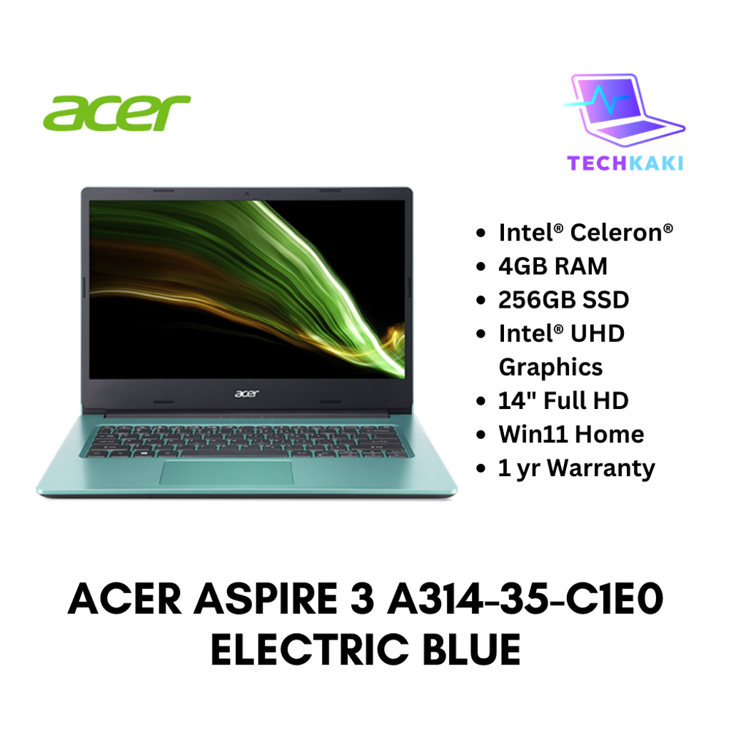 Acer Aspire 3 A314-35-C1E0 Electric Blue
