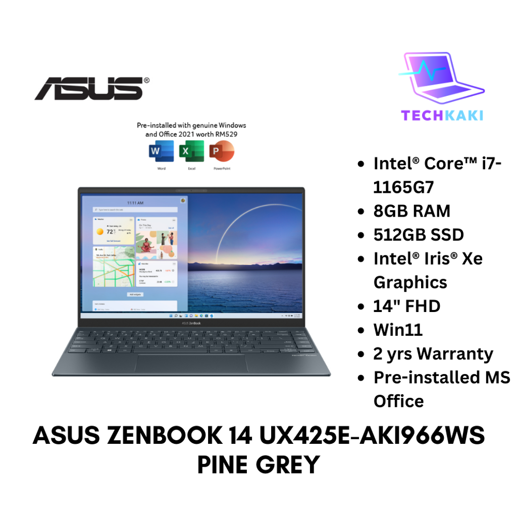 Asus Vivobook Go 14 E410K-ABV256WS Peacock Blue