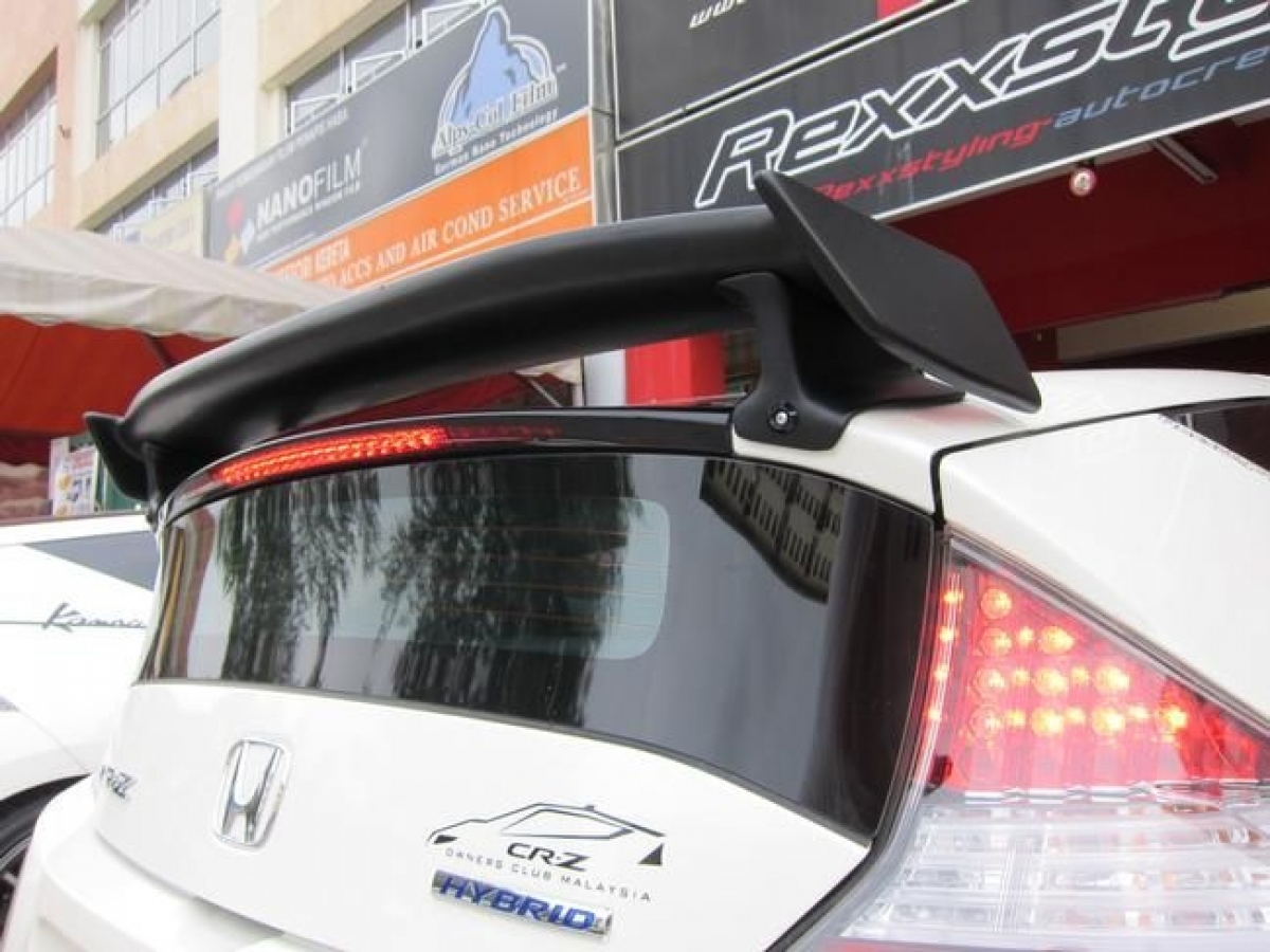 Honda CRZ - HKS Kansai Spoiler Spec I – Rexxstyling Auto ...