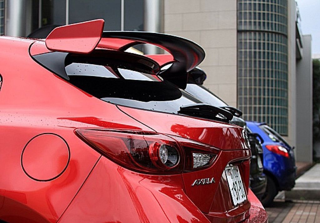 Mazda3 Hatchback Knight Sport Wing Spoiler Rexxstyling Auto Creation