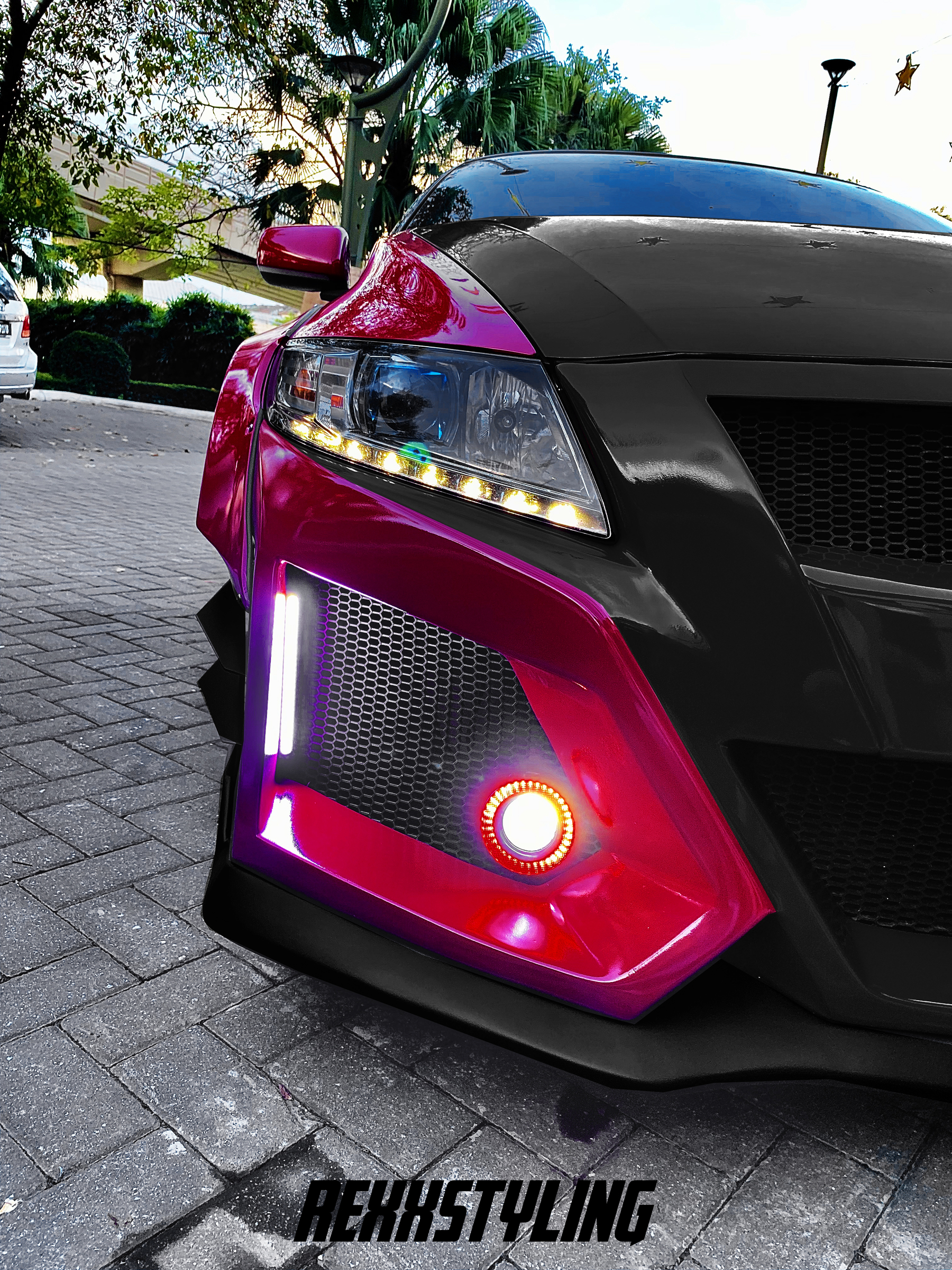 STEALTH V-III WIDE BODYKIT - DARK KNIGHT (ZF1/ZF2) – Rexxstyling