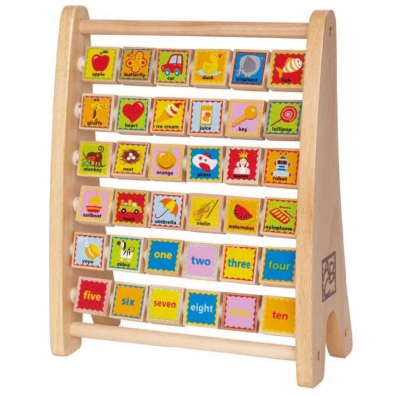 ALPHABET ABACUS Wooden – AISAYSLETTER