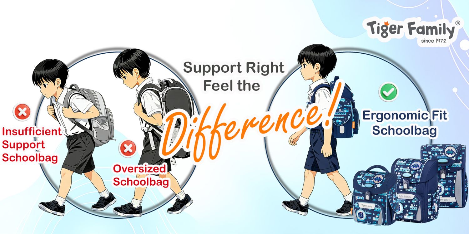 Tiger Family Malaysia | International Awarded Ergonomic Schoolbag - 