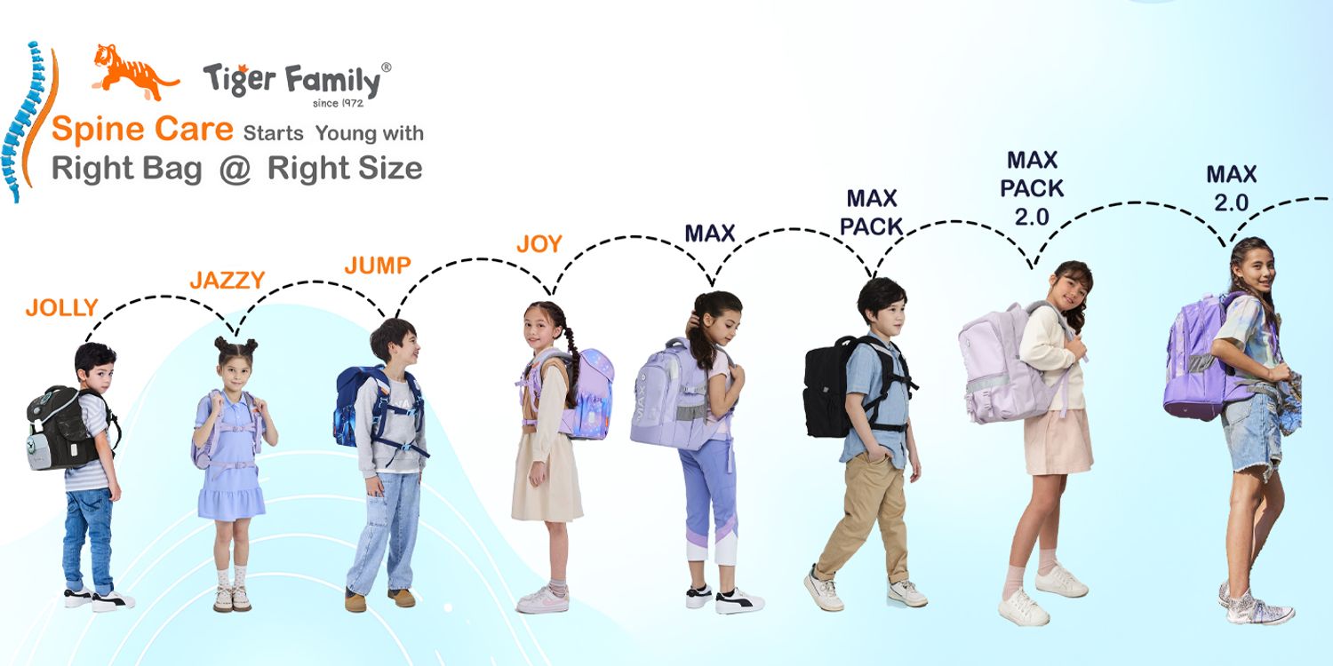 Tiger Family Malaysia | International Awarded Ergonomic Schoolbag - 