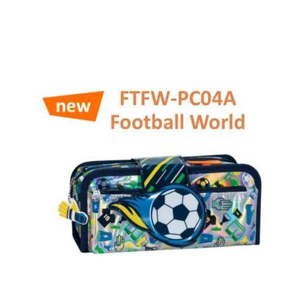 Pencil Case 2 in 1  Football World 