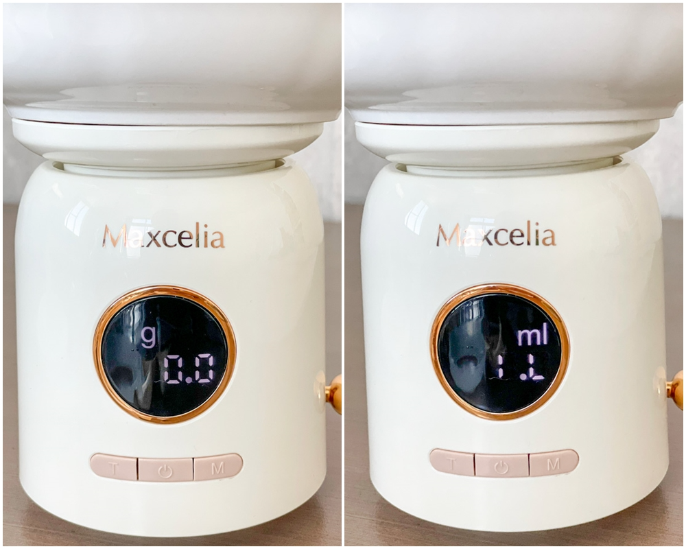 MAXCELIA無線復古調理秤秤機》一機多用還可當電子秤 剝蒜切碎攪拌磨泥打奶泡 一機全搞定！