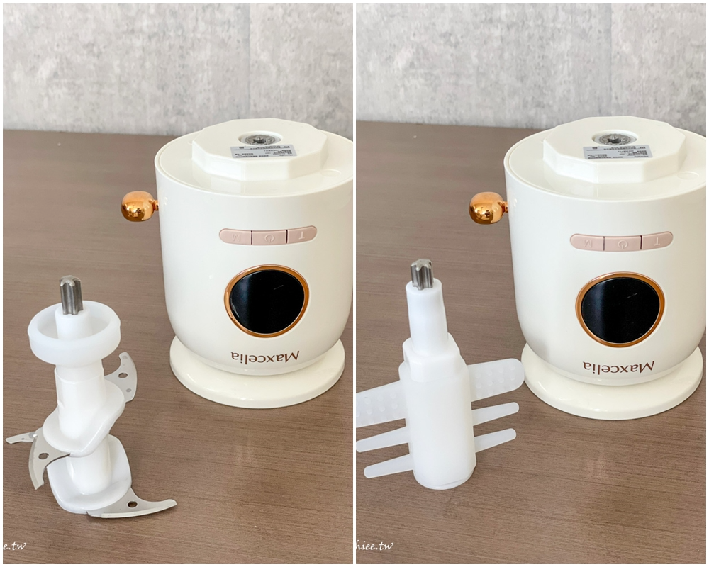 MAXCELIA無線復古調理秤秤機》一機多用還可當電子秤 剝蒜切碎攪拌磨泥打奶泡 一機全搞定！