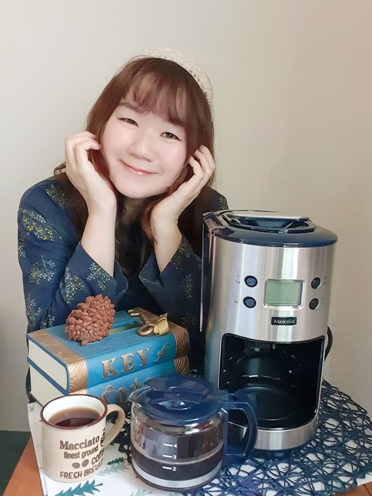 菓子の幸福週記-智能研磨悶蒸咖啡機 MX-0106GC