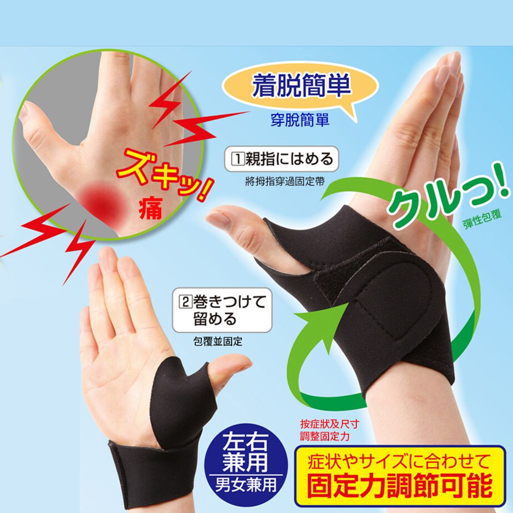 4.拇指護腕固定帶-中文
