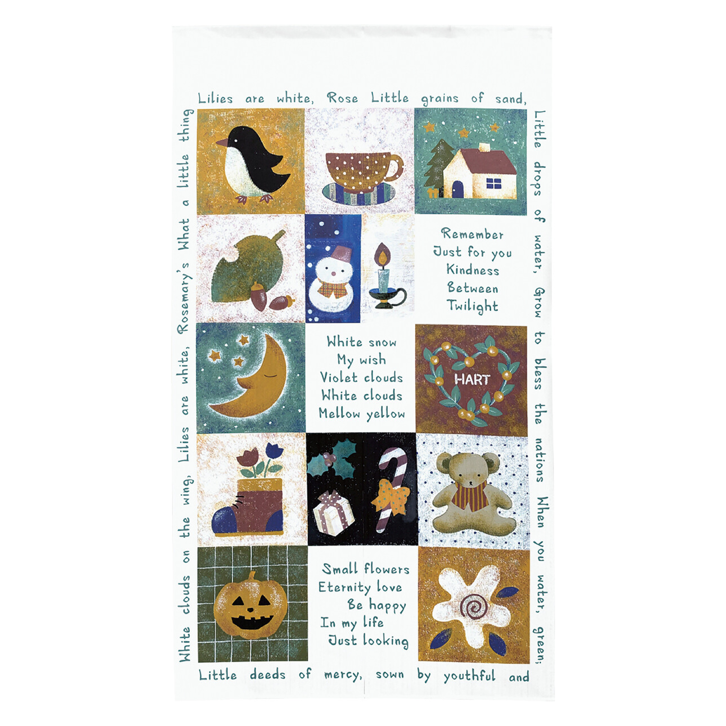 59.日本製【コスモ】長門簾《秋冬回憶》_1000x1000