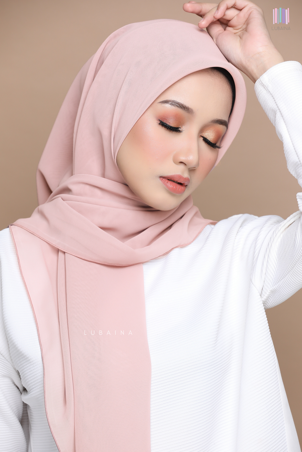 Lubaina-Tudung-Bawal-Aaira-Pink-Frost