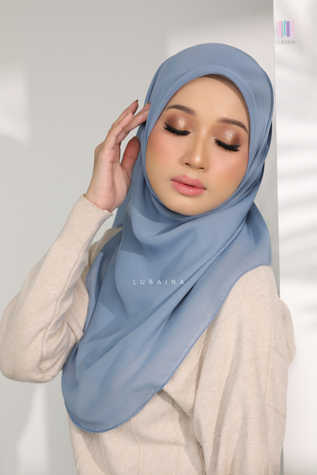 Mals-Tudung-Bawal-Chiffon-Voile-Sophea-Steel-Blue