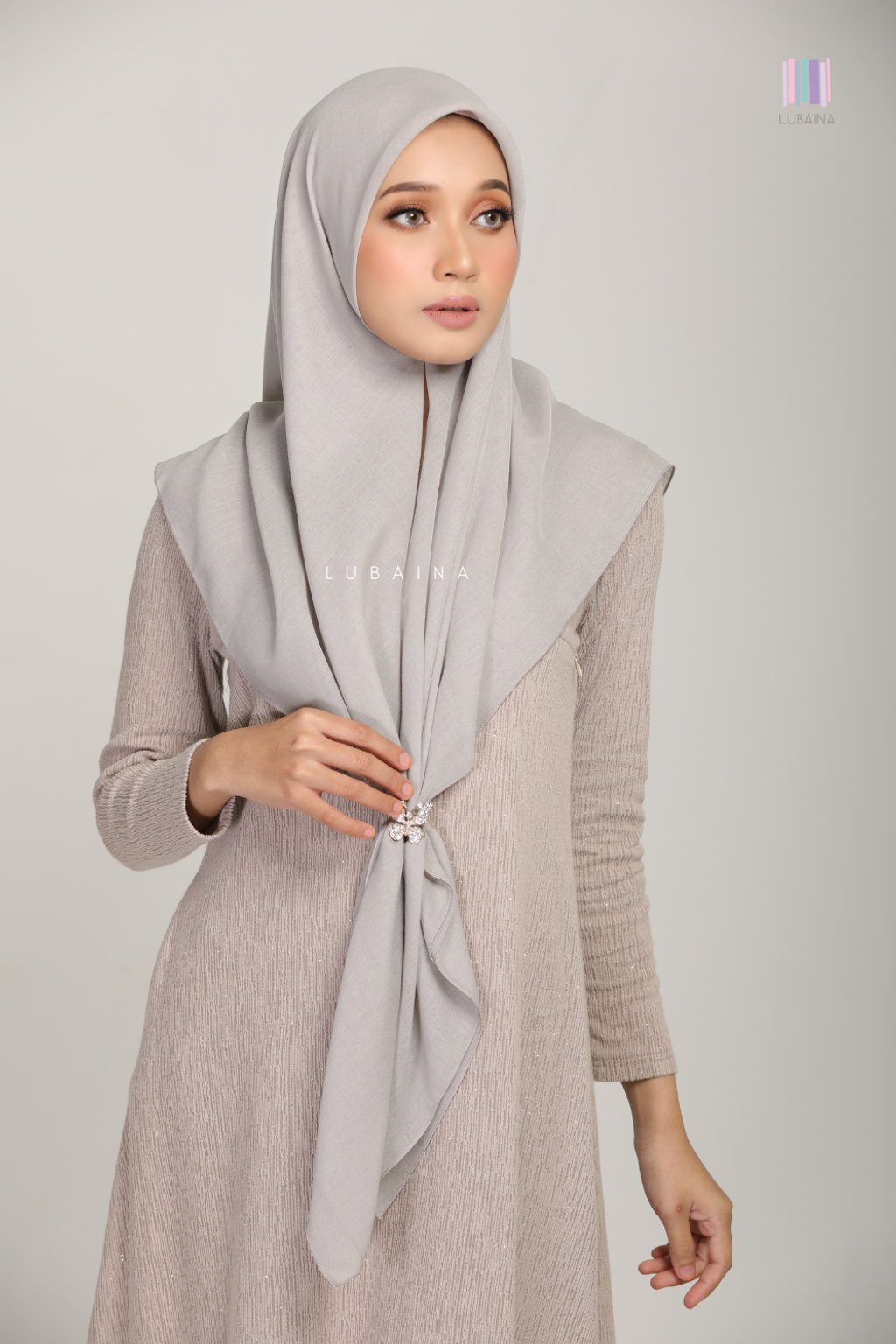 Lubaina-Bawal-Cotton-Voile-Zahraa-Bidang-50-Smoke