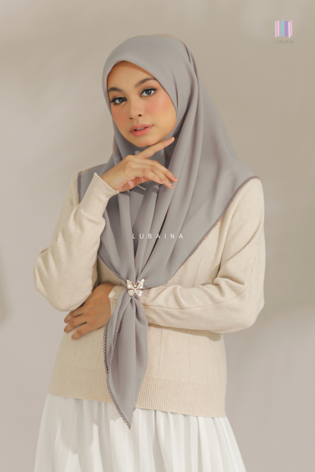 Tudung-Bawal-Lubaina-Sara-Grey