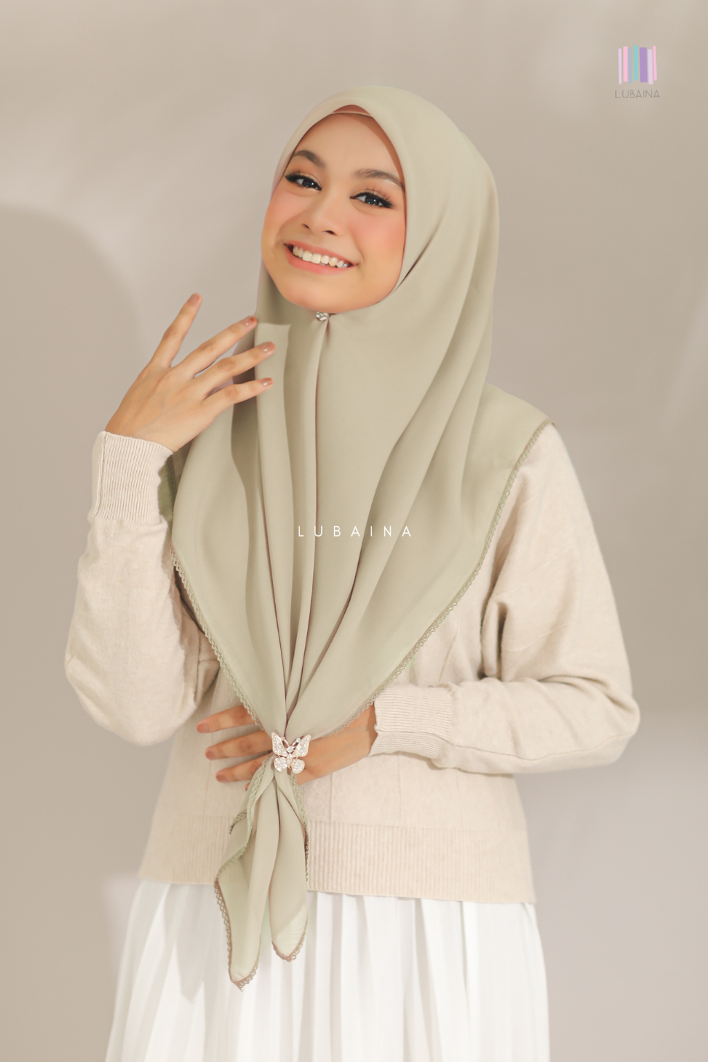 Tudung-Bawal-Lubaina-Sara-Khaki