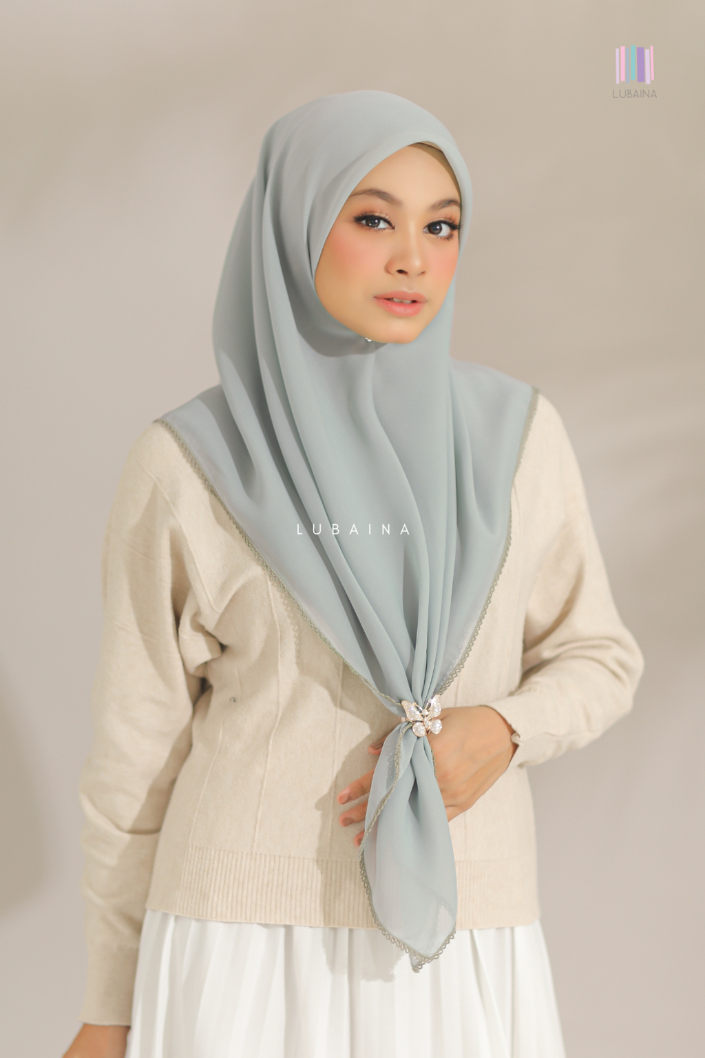 Tudung-Bawal-Lubaina-Sara-Silver