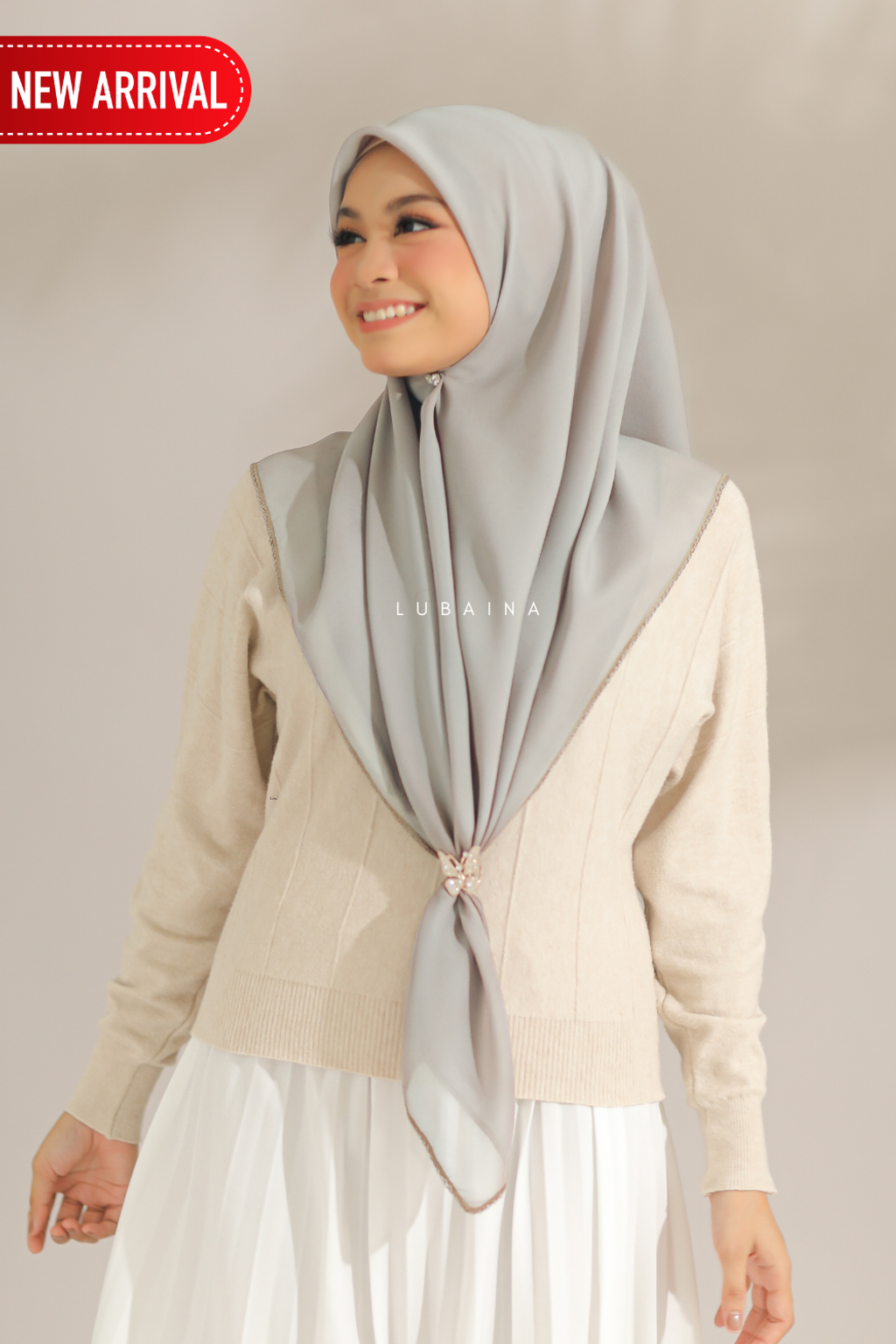 Tudung-Bawal-Lubaina-Sara-Cool-Grey