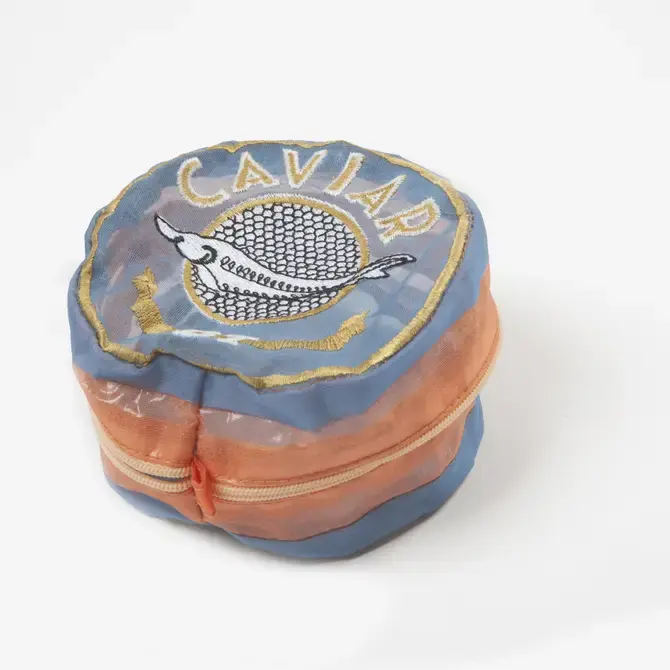 pochette-organza-caviar-bleu-rouge