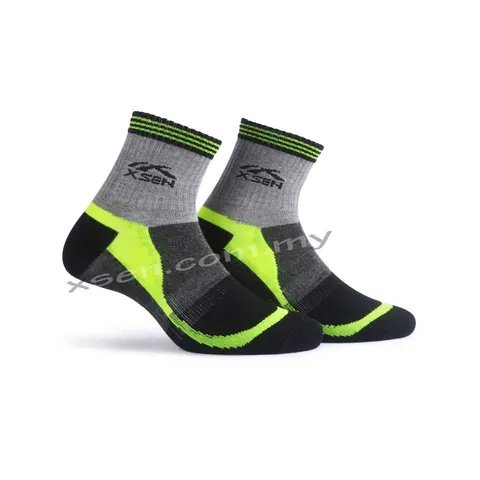 Sport Bamboo Charcoal Deodorant Sock Xsen XSK71601-A.jpg