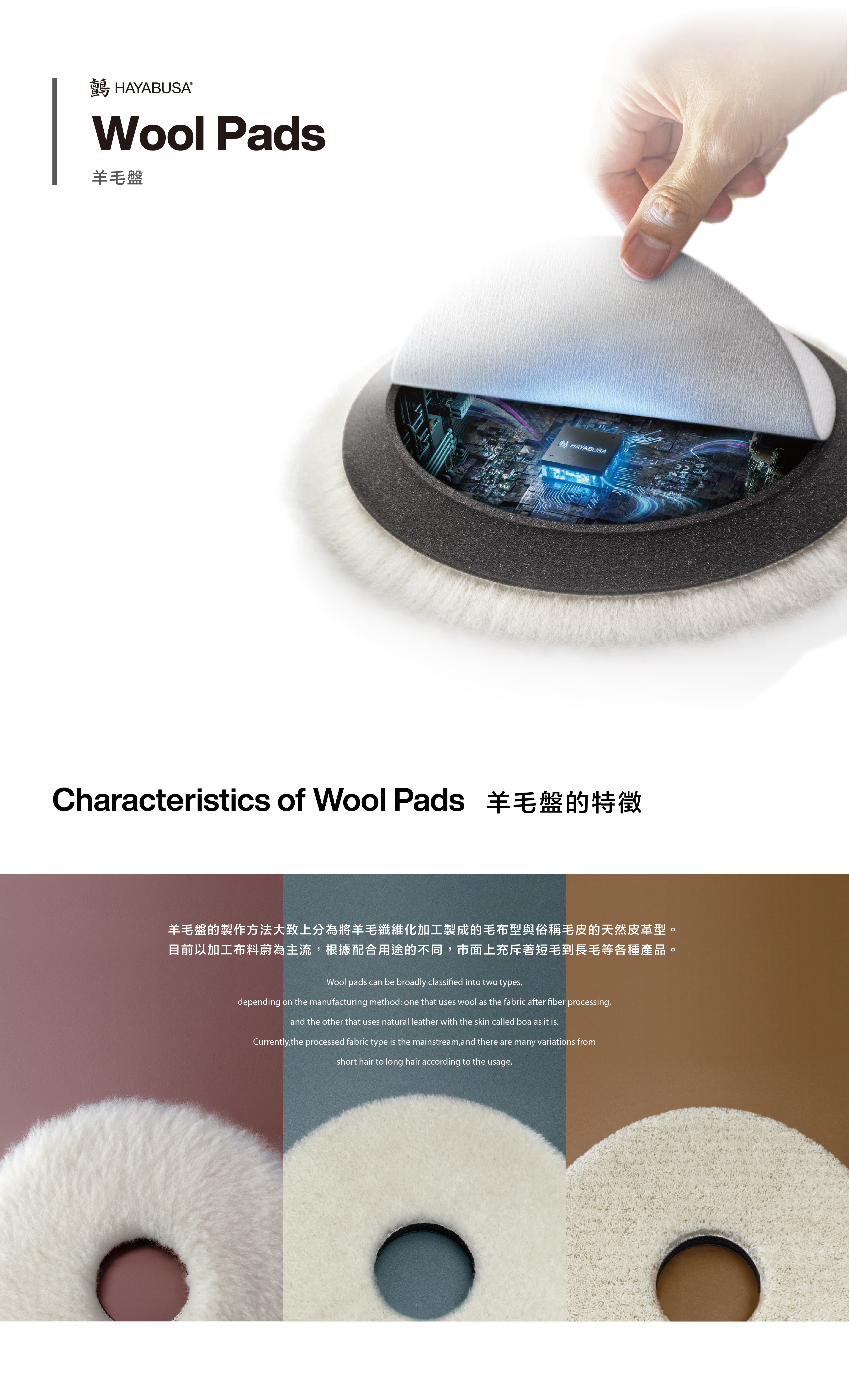 wool pads 頁面