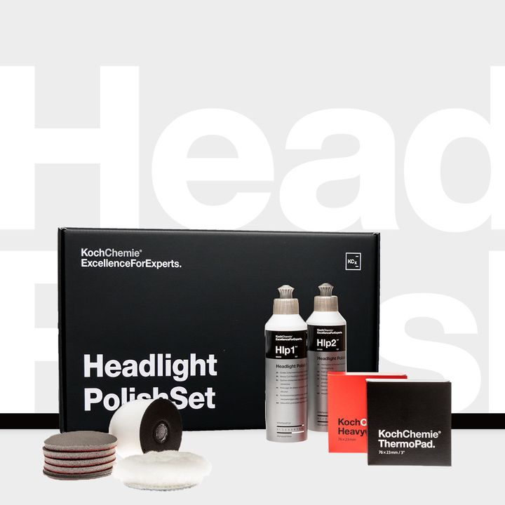 Headlight Polish Set