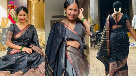 MAYA | Polysilk | with Blouse | VDRAPES