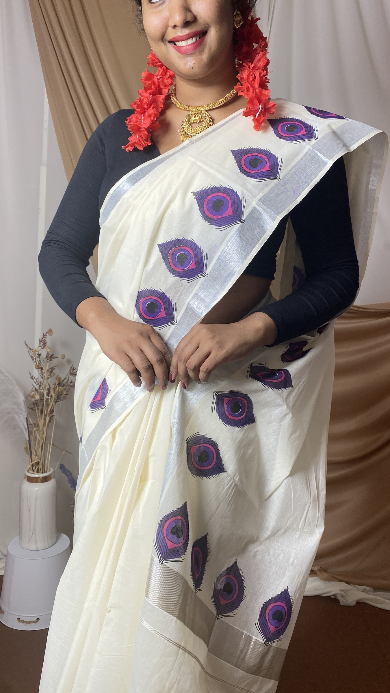 Buy LALI Printed Banarasi Art Silk Purple Sarees Online @ Best Price In  India | Flipkart.com