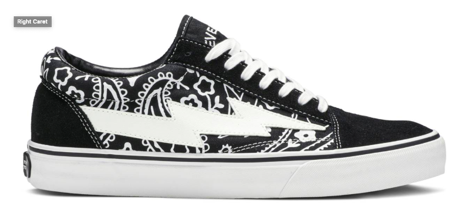 revenge x storm low top black rag