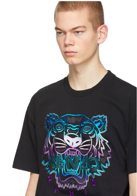 kenzo embroidered t shirt