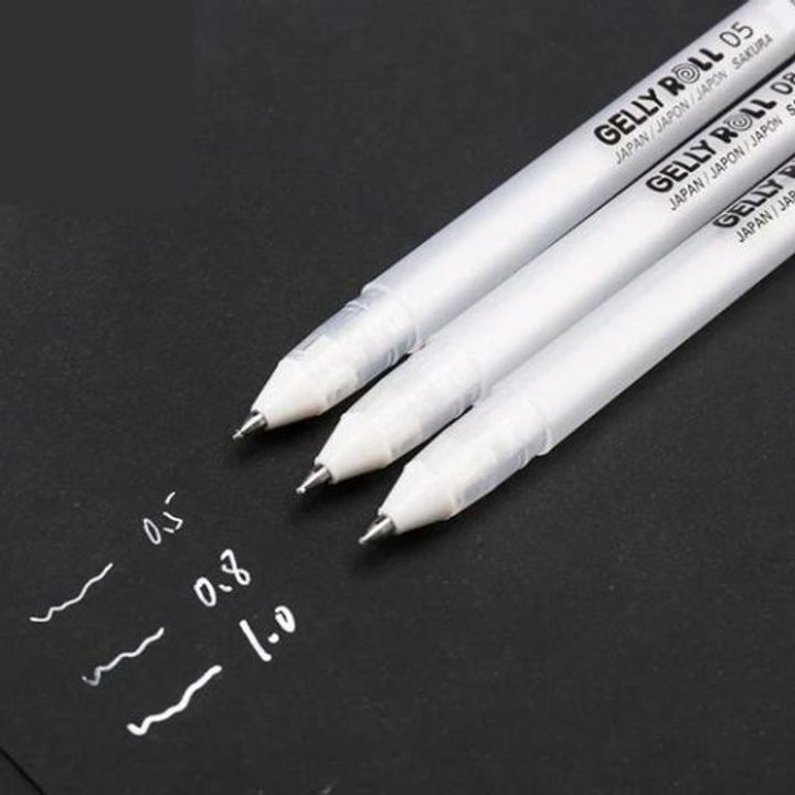 SAKURA GEL PEN POINT SIZE